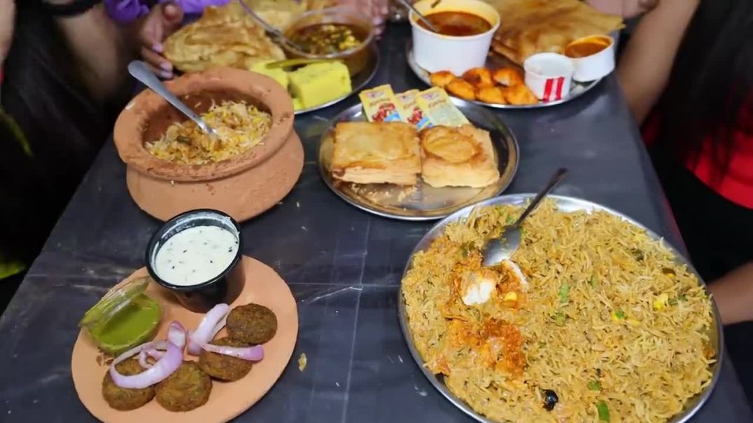 Chole Bhature, Dosa, Handi Biryani, Idli, Paneer Tikka Rice and Patties Challenge Food Challenge