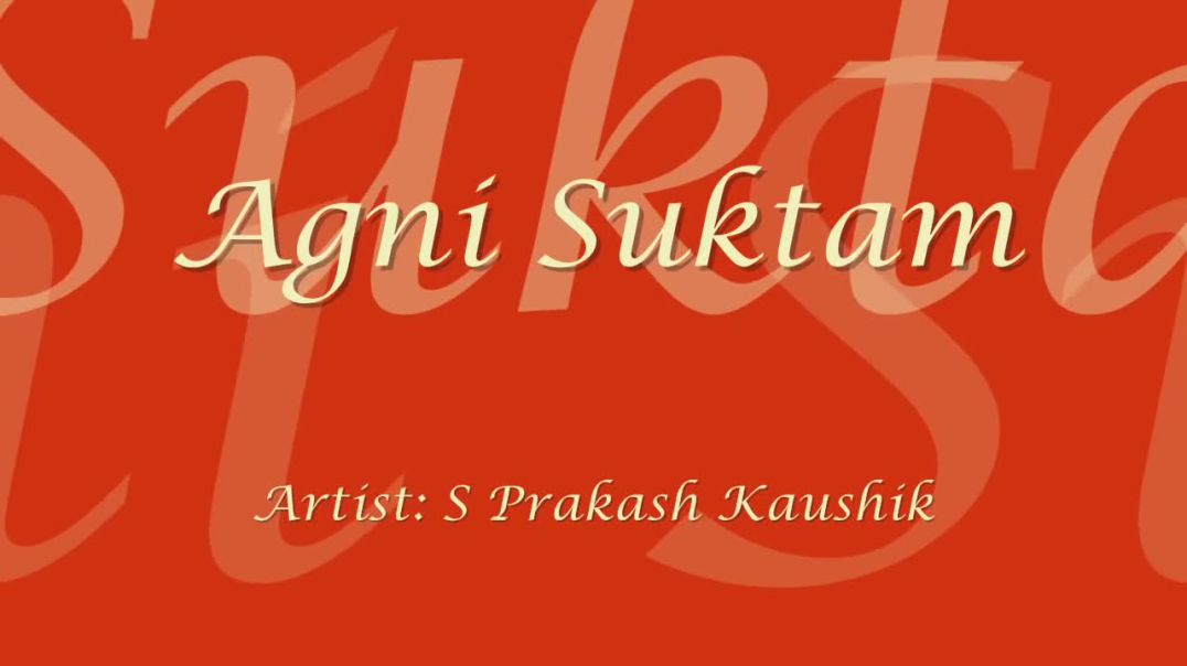 ⁣Vedic Chants _ Rig Veda Hymn _ Agni Suktam [with text]