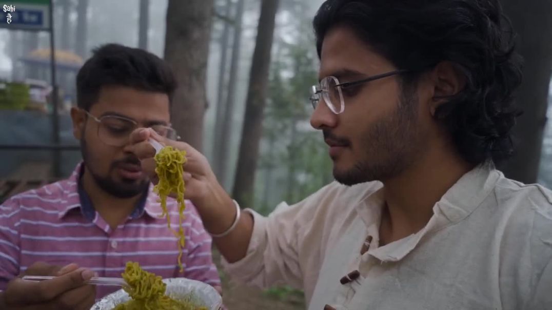 Pahadi Maggi _ Best Street Food Maggi Point _ Mussoorie Hills