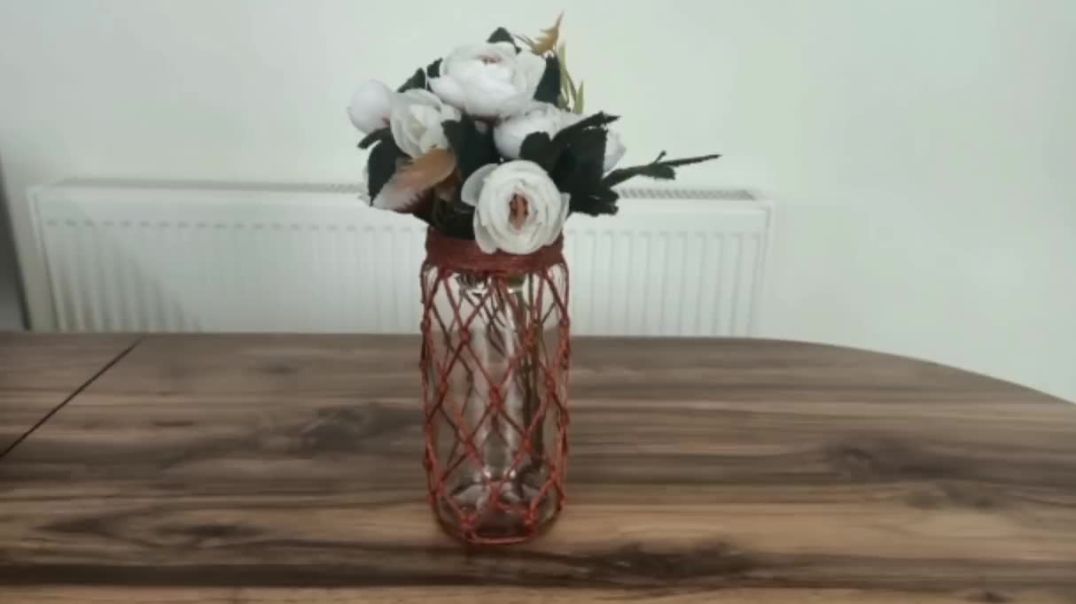 9 HARİKA VAZO YAPIMI _ 9 AMAZING FLOWER VASE MAKİNG