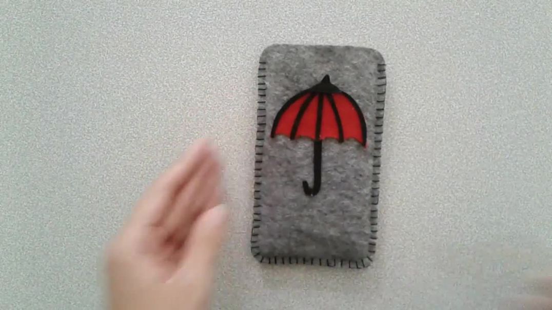 ⁣Keçeden Kolay Telefon Kılıfı Yapımı _ DIY Phone Case
