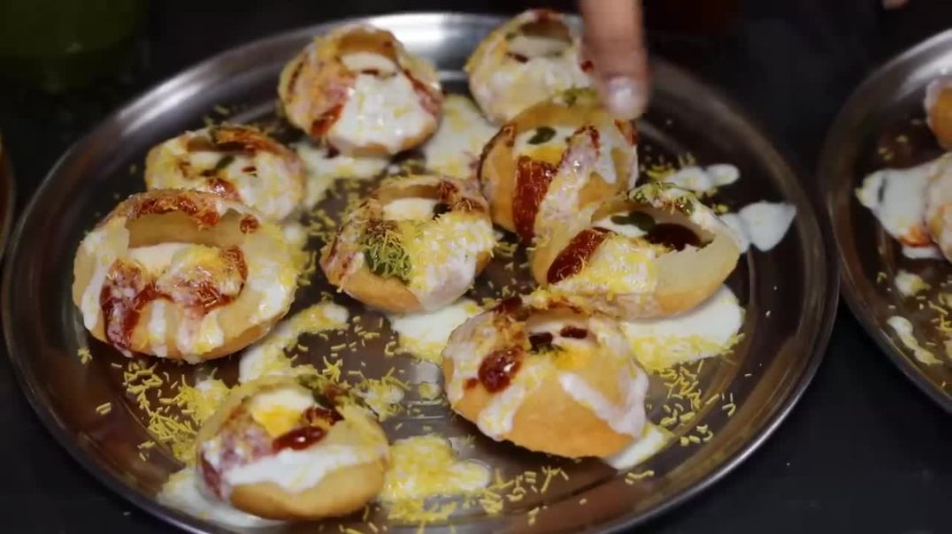 DAHI PURI and PANI PURI Eating Challenge Golgappa, Pani Puri, Fuchka, Gupchup Challenge