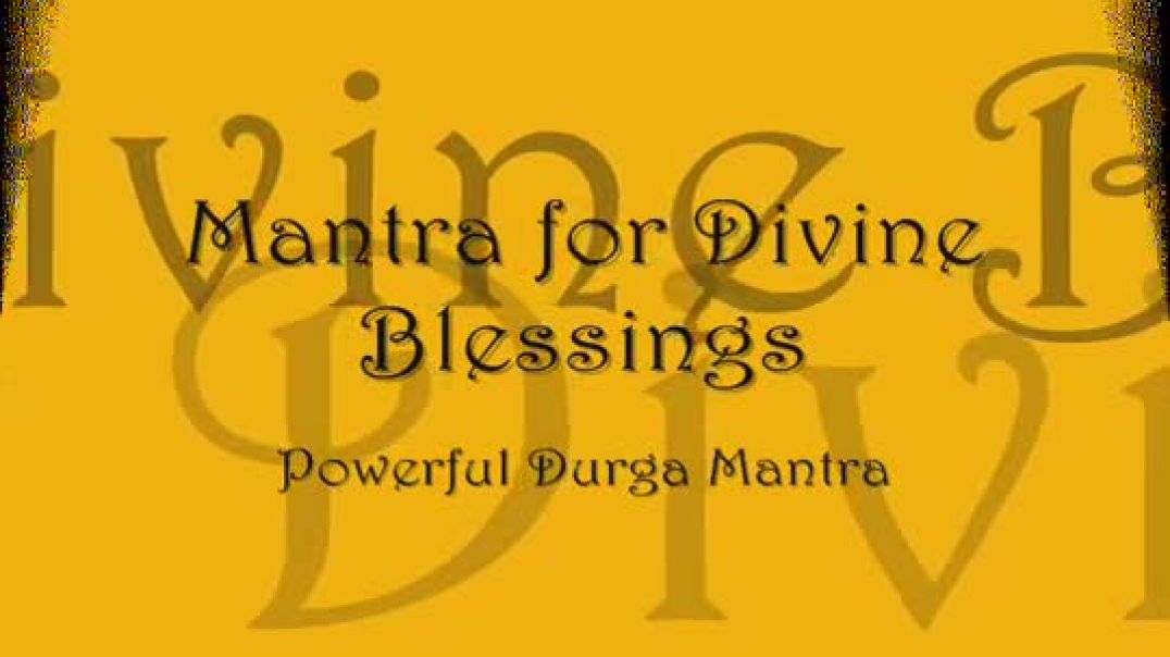 Powerful Durga Mantra for Divine Blessings