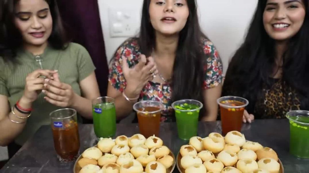 Golgappa Eating Challenge We Finished 40 Golgappa in 1 Minute Challenge Golgappa Challenge