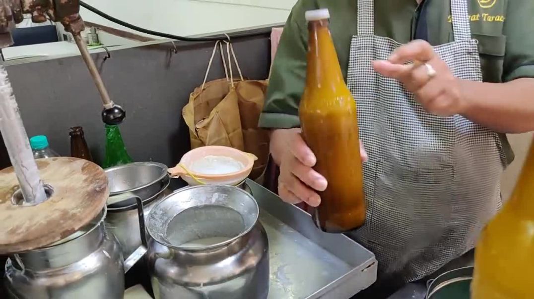 Chaas in Beer Bottle _ Indian Buttermilk _ Indian Street Food