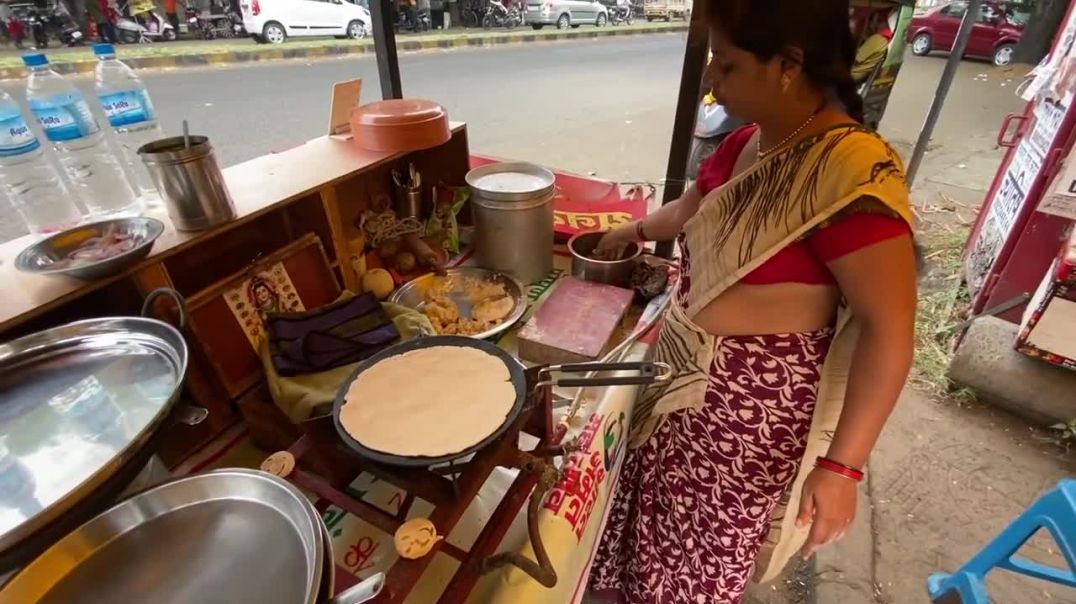 ⁣Anandi Aunty Making Authentic Maharashtrian Food _ Indian Street Food