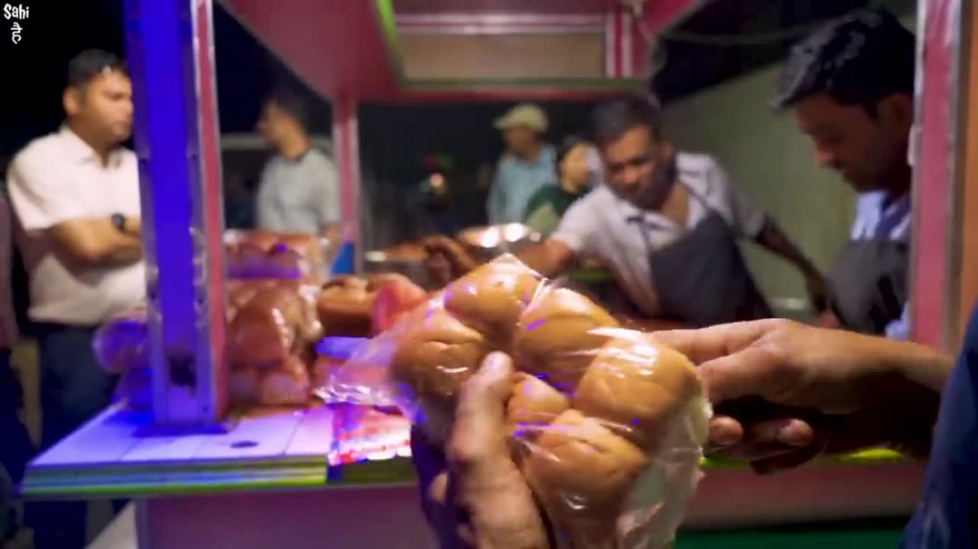 60_- Rs Only _ Punjab ke Pav Bhaji KING _ Most Buttery Indian Street Food