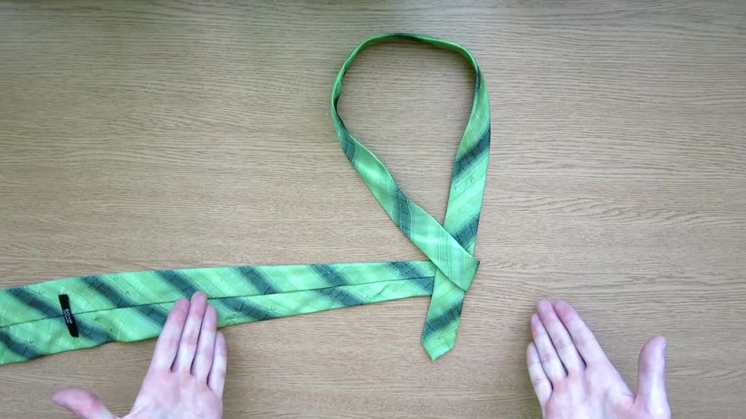 How to Tie a Tie _ Four In Hand knot easy way step by step