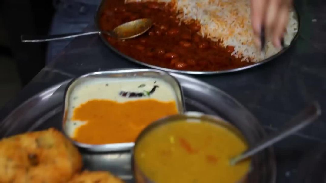 Kadhi Chawal, Rajma Chawal, Paneer Chawal, Idli, Vada Sambar, Patties Eating Challenge
