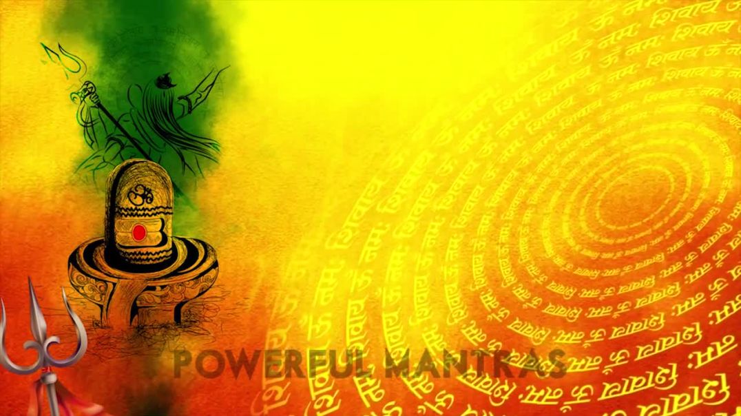 Shiva Stotram- Shivashtakam - with lyrics - Powerful Shiva Mantra