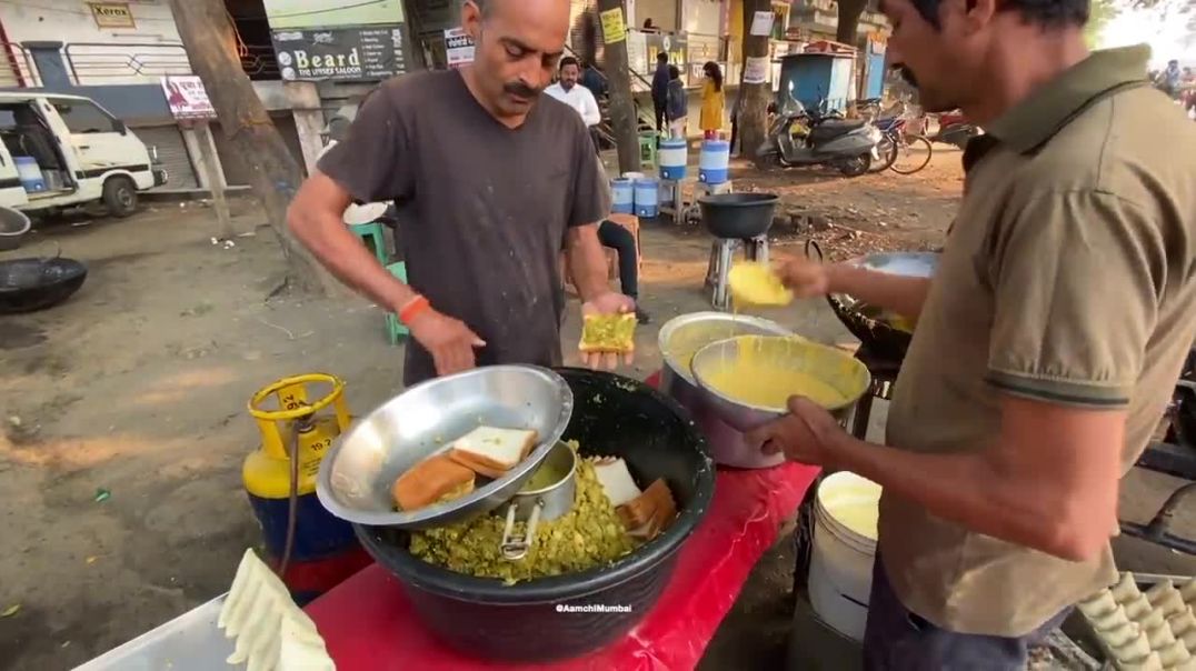 Big Bread Pakora of Nagpur _ Indian Street Food