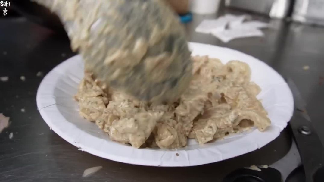 70 Rs _ Mr Mrs SINGH Malai Chaap KING in PUNJAB _ Street Food India
