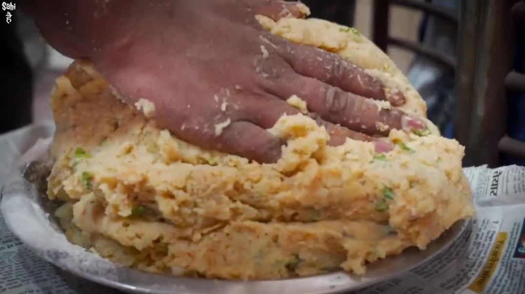Sirf Rs 20 मे Pizza Naan _ Chur Chur Naan _ Street Food India