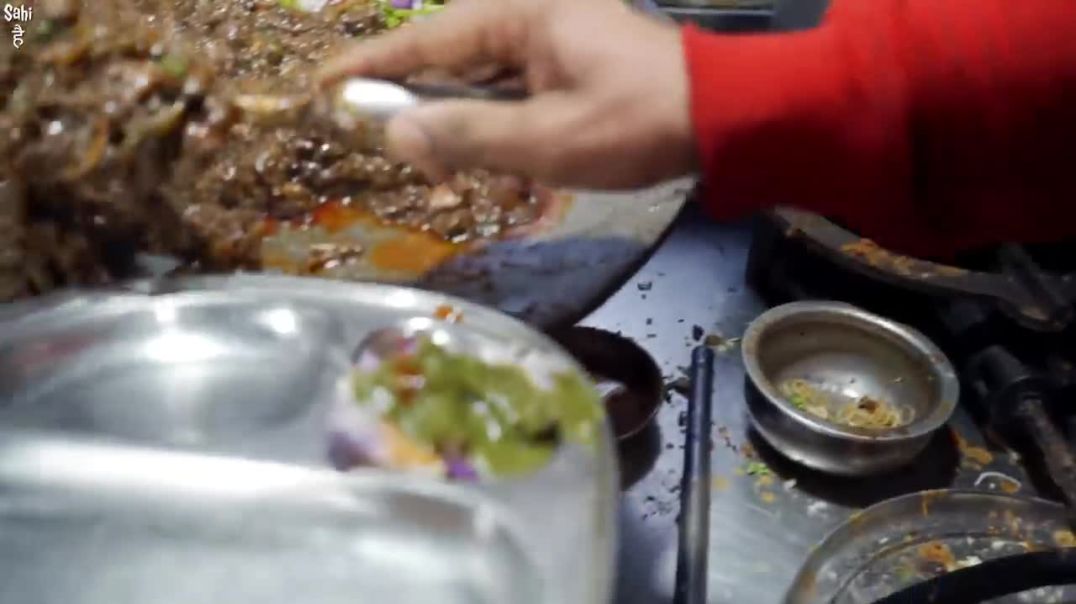 1_2 Kg Butter wali Pyare Lal ji ki Pyari Paneer Bhurji _ Street Food Amritsar