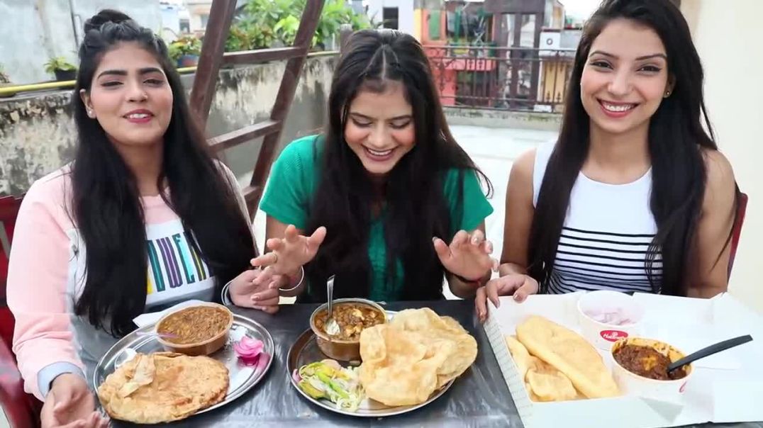 Cheap Price Chole Bhature VS Normal Price VS Expensive Price Chole Bhature Eating Challenge
