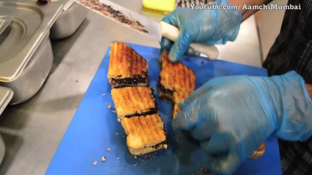CHOCOLATE OVERLOAD Waffle _ Chocolate Sandwich _ Indian Street Food