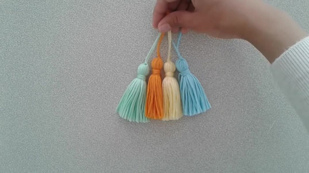 ELDE KOLAY PÜSKÜL YAPIMI _ DIY _ TASSEL CONSTRUCTION