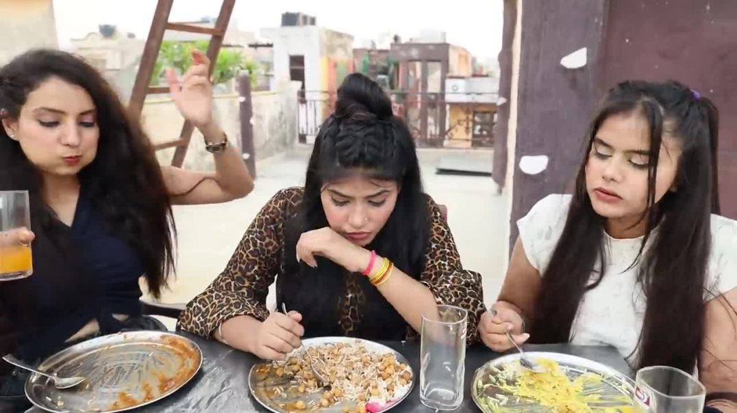 Kadhi Chawal, Chole Chawal and Rajma Chawal Eating Challenge Food Challenge
