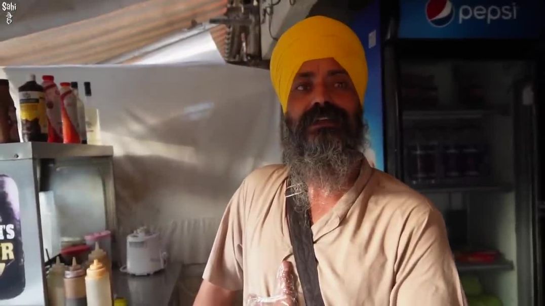 Sardarji Ka Double Decker Burger _ Street Food India _ Op Punjabi Sub