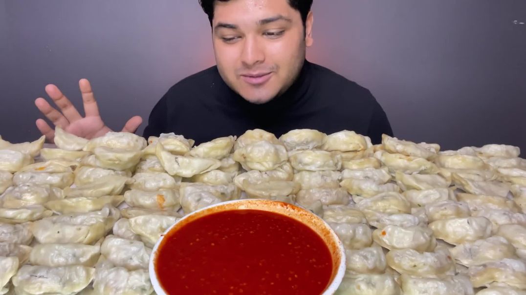 100 MOMOS EATING CHALLENGES   100 DUMPLINGS EATING CHALLENGE   EATING SHOW   MUKBANG   FOOD VIDEOS