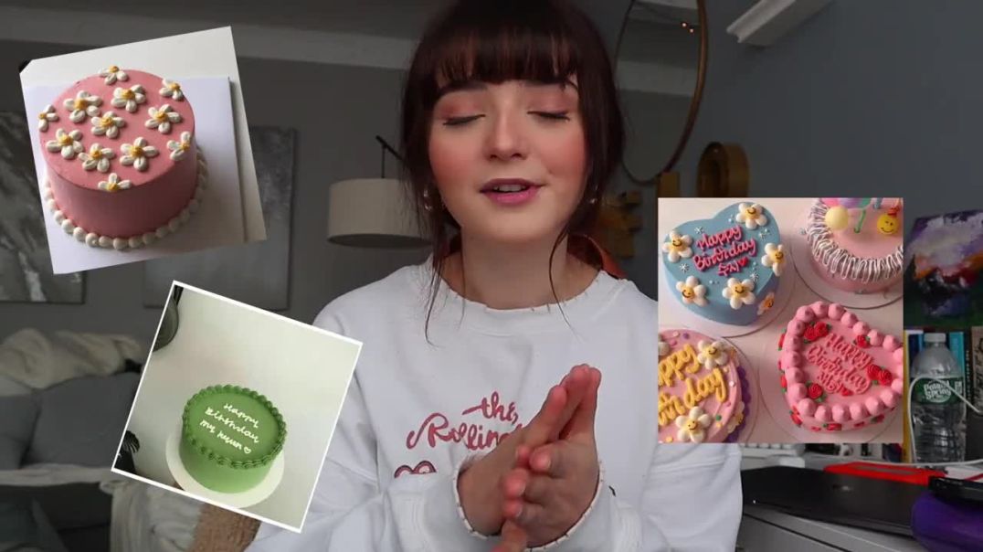 Baking Pinterest Minimalistic Cakes _Tiktok Made Me Do It