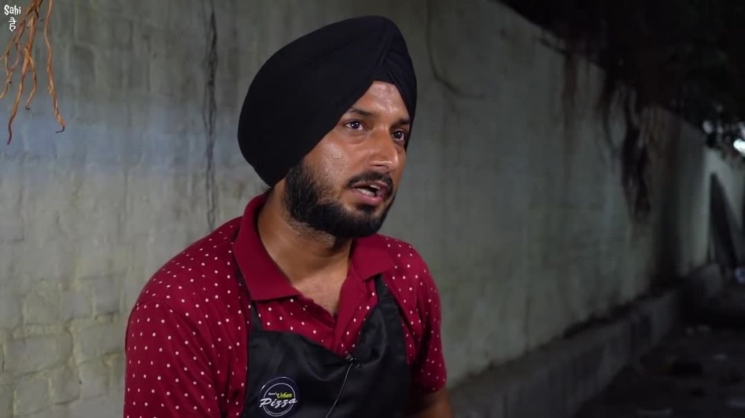 Hayabusa wale Sardarji ka Branded Street Pizza _ Street Food India