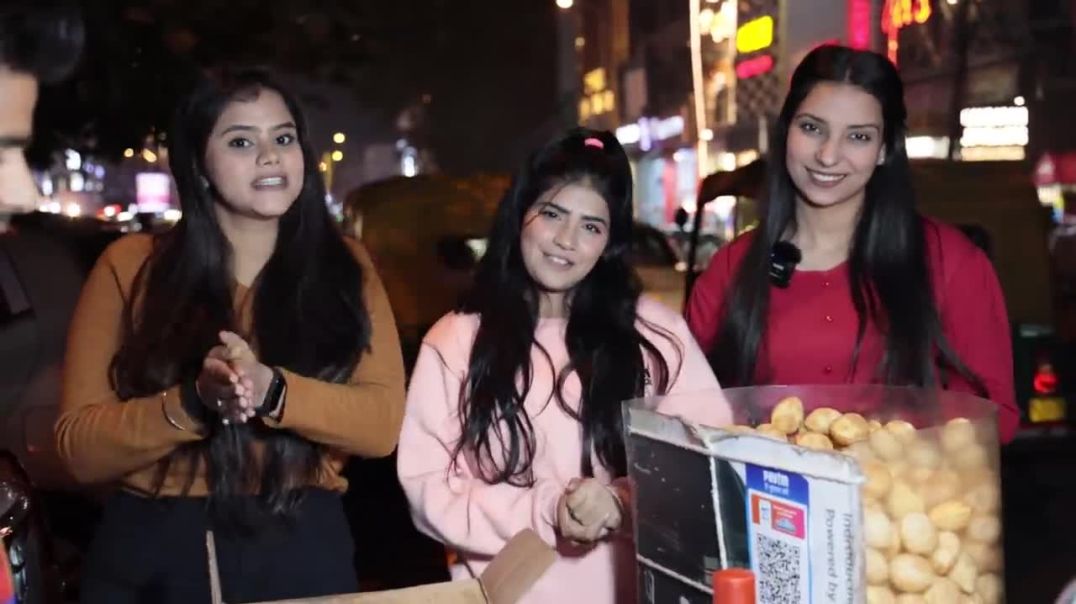 10 Mins. Unlimited Golgappa Eating Challenge in Local Market Unlimited Pani Puri Challenge