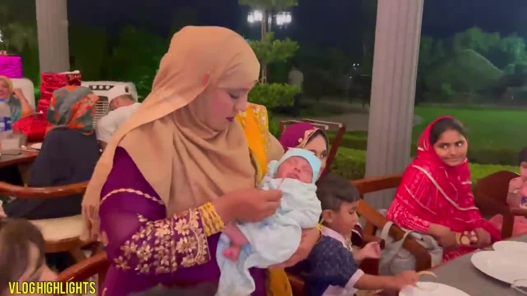 ⁣Party Complete 🥰Izzat Afzai Ka Bhut Shukriya 🙏Baby Face Reval &amp;amp; Our Gifts