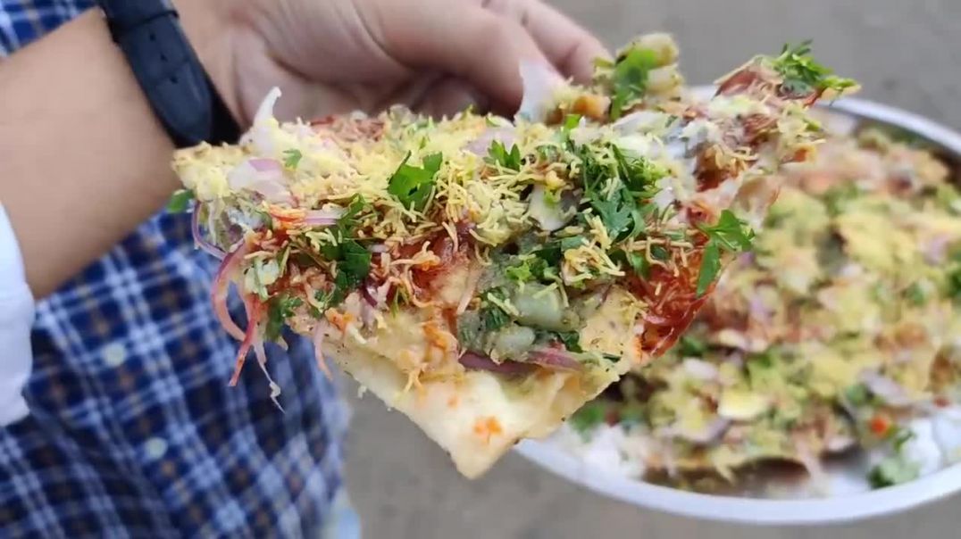 Most Hygienic Chaat Wala _ Aloo Pakwan Chaat _ Indian Street Food