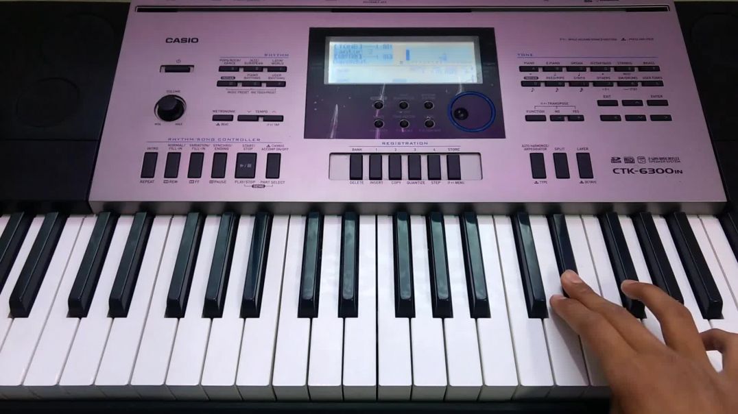 ⁣Teri Pyari Pyari Do Ankhiyan Song On Piano - Tik Tok Viral Song - Casio ctk 6300in - The Kamlesh