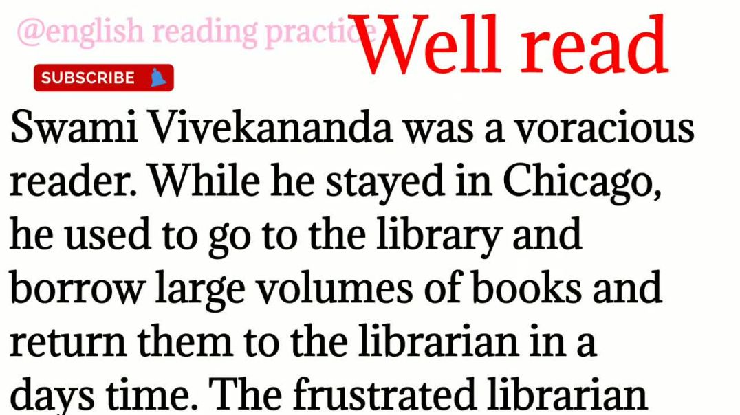 69,Good reader_ English reading practice_ English to Hindi translations