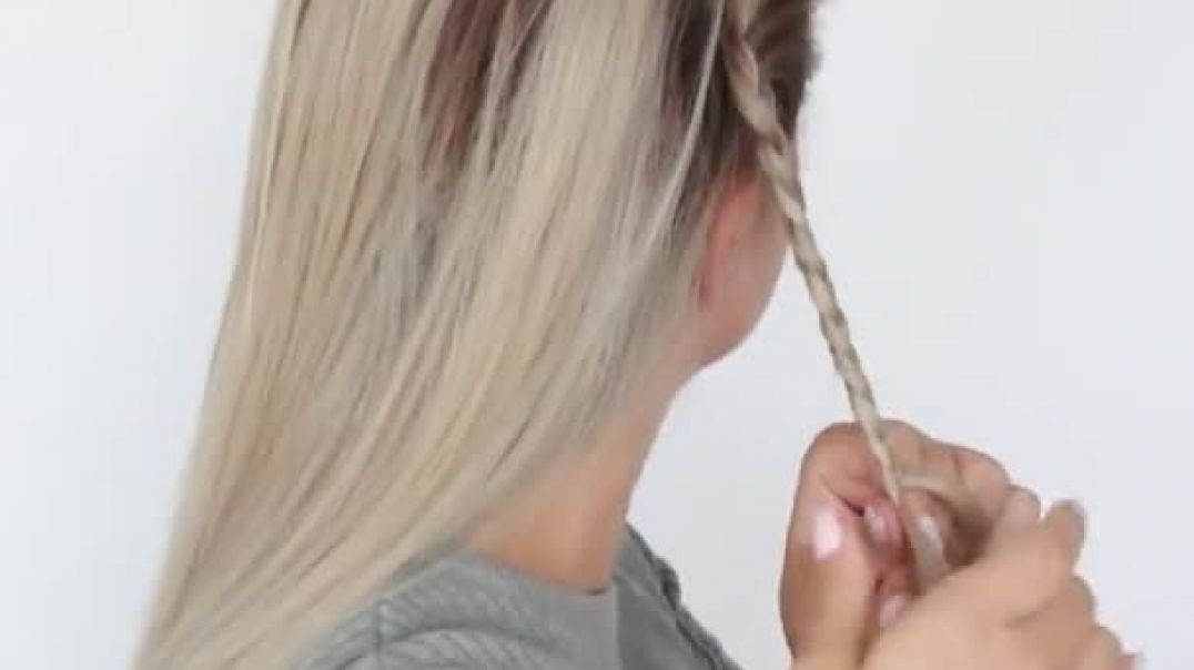 ⁣Waterfall and Lace Braids DIY Step by Step by Another Braid