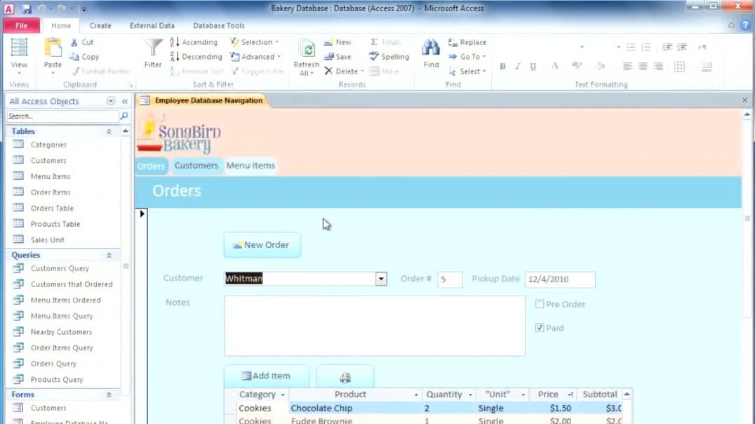 ⁣Access 2010_ Using the Report Wizard