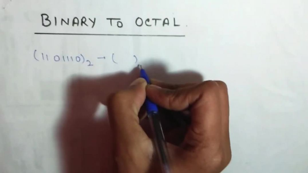 ⁣Binary to Octal Conversion _ Number System Conversion