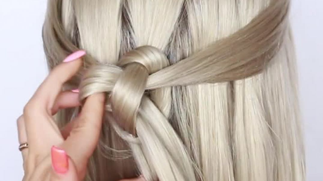 ⁣NEW Easy Button Knots Hairstyle ⚠️  SIMPLE HAIRSTYLES FOR EVERYDAY ⚠️ - Hair Tutorials