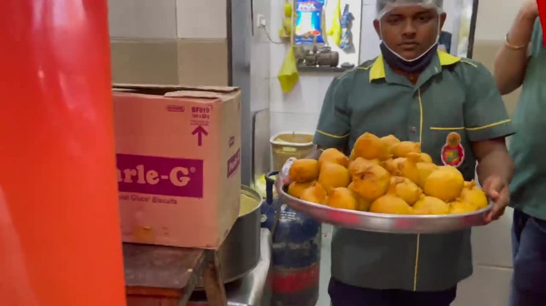 Factory Making of Vadapav _ Thanes Famous Sai Vada Pav _ Indian Street Food