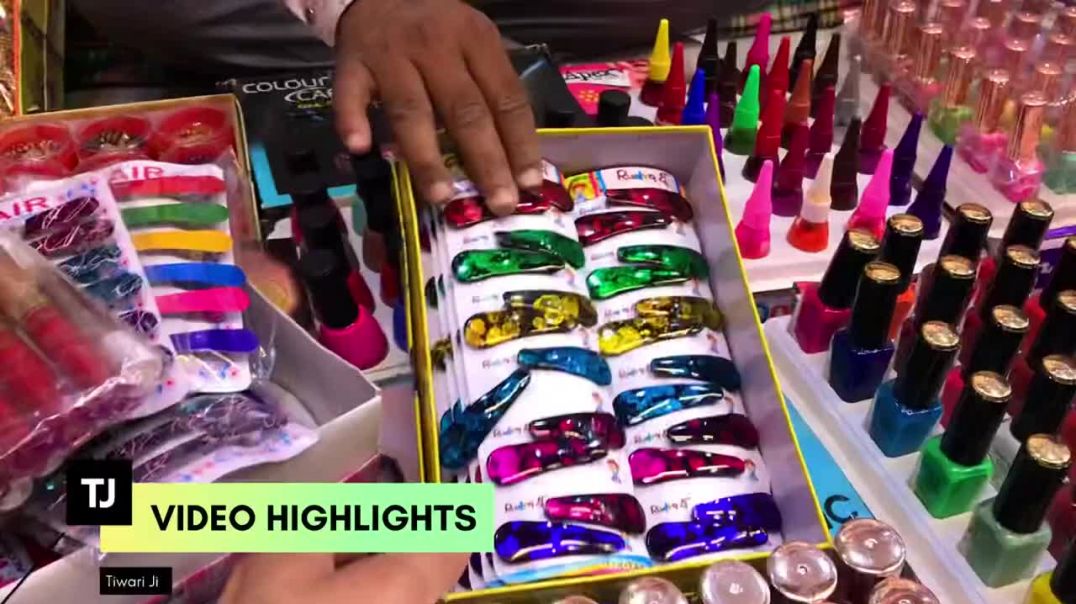 Cosmetics Items ख़रीदो मात्र ₹25 पेसे में 4 गुना कमाओ _ Cosmetic Wholesale Market Sadar Bazar Delhi