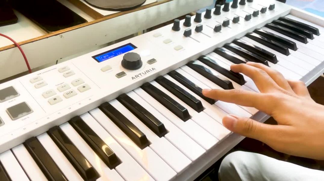 LUT GAYE - पियानो पर बजाना सीखिये Aasmano Pe Jo Khuda Hai Easy Piano Tutorial @The Kamlesh
