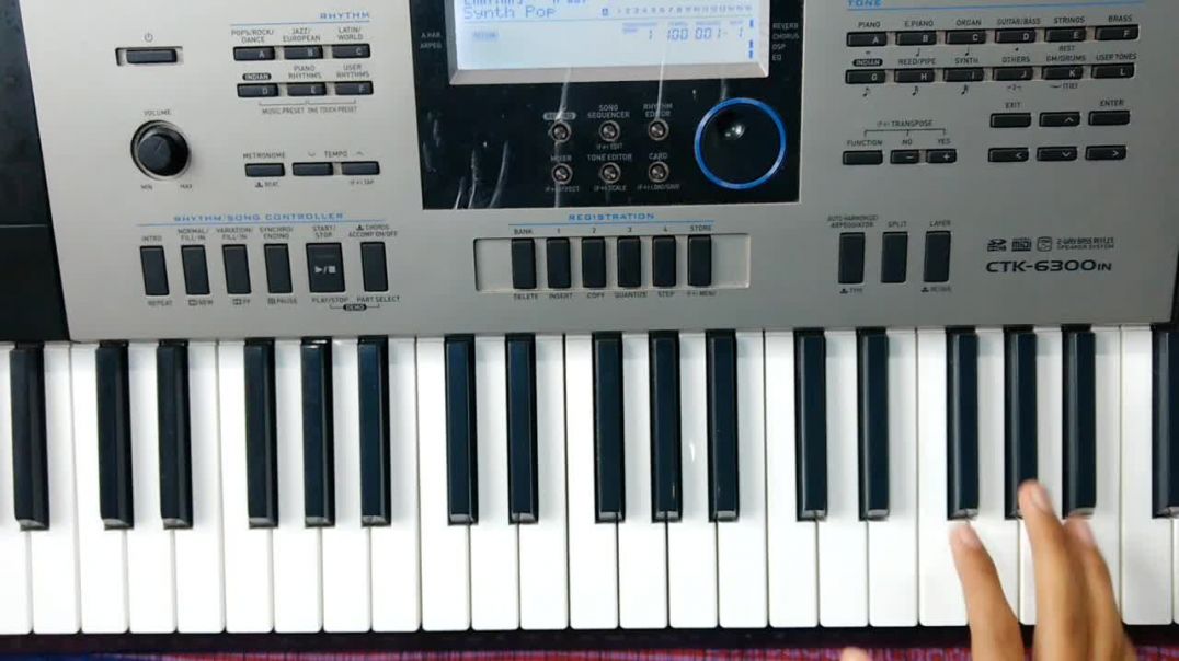 JAHAJ BAI - पूरा गाना पियानो पर सीखे Easy Piano Tutorial Rajasthani Song Piano The Kamlesh