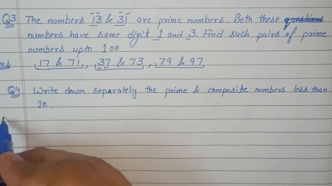 ⁣Class 6 Math Chapter 3 Exercise 3