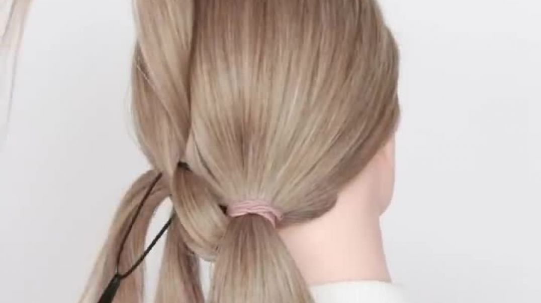 Basket Wave Hairstyle Updo _ new hairstyle for wedding and party __ trending hairstyle __ party