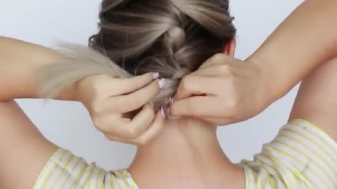 DIY EASY UPDO Wedding Prom Updo Hair Tutorial by Another Braid (1)