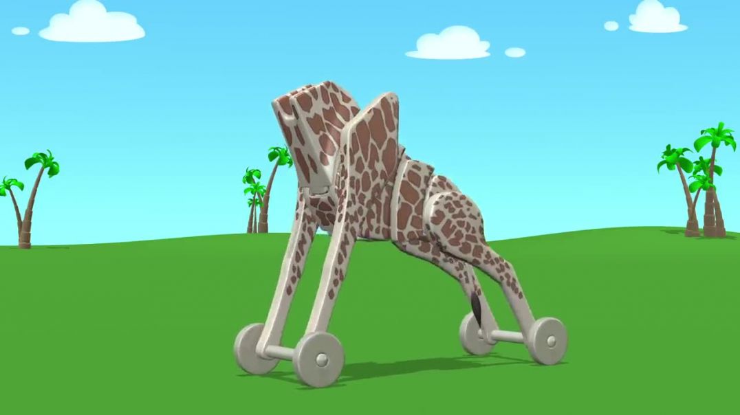 Building A Giraffe _ Tutitu Toys