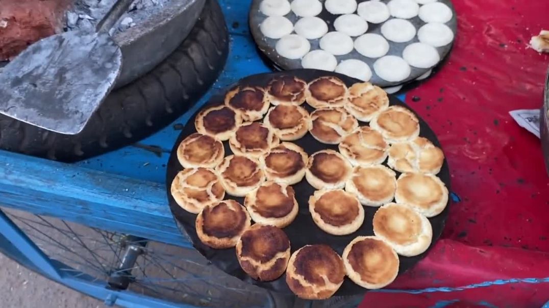 ⁣Live Biscuits Baking in Street Style Indian Oven _ Nankhatai Making _ Indian Street Food