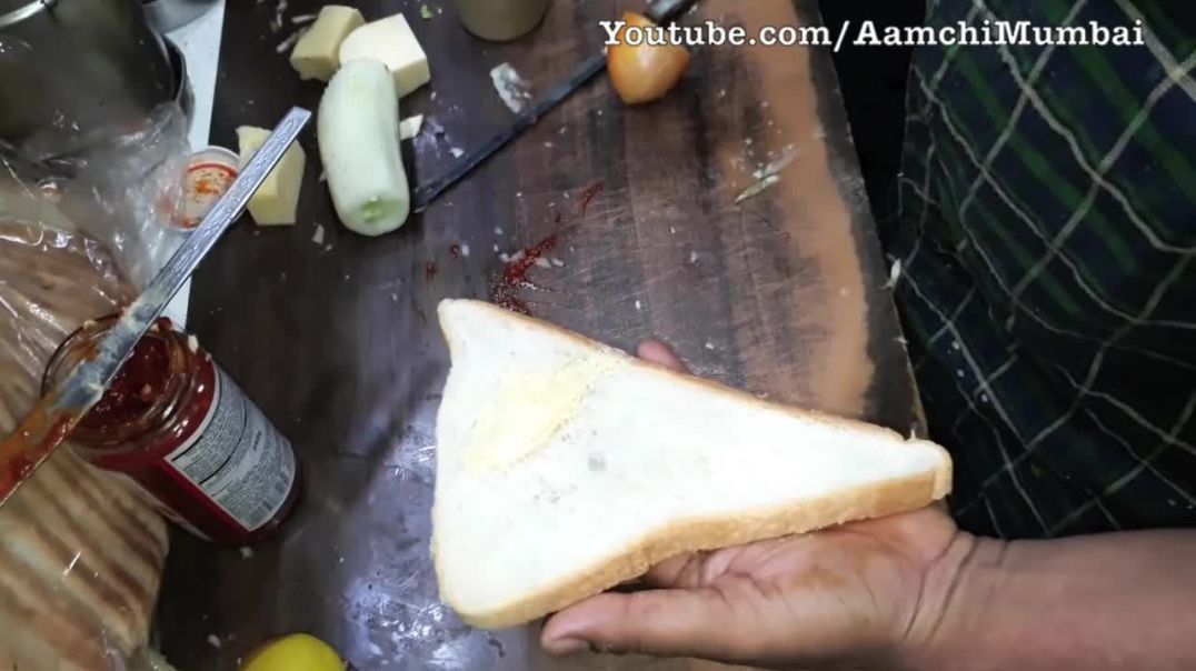 INDIAS MOST CHEESIEST Sandwich _ Mayo Cheese Grilled Sandwich _ Indian Street Food