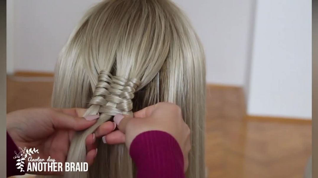 Dutch Braid _ THREE STRAND INFINITY BRAID by Another Braid