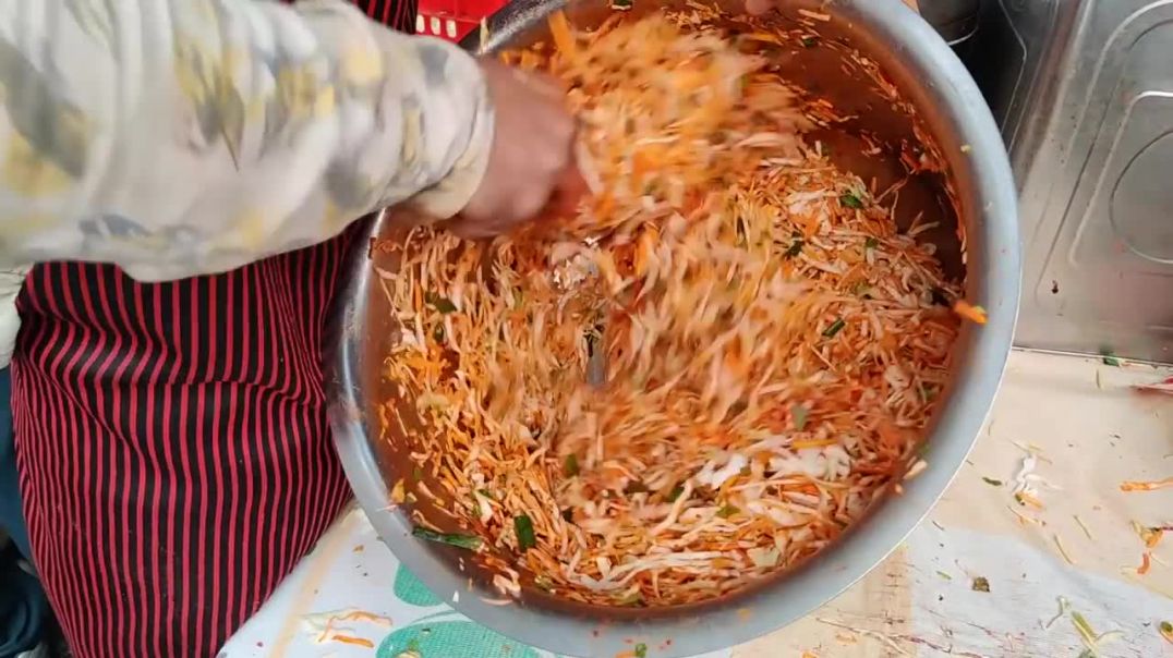 Famous Chinese Bhel of Surat _ Roadside Snack _ Indian Street Food