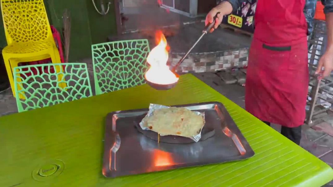 Master Chef Special Fire Sizzler _ Indian Street Food