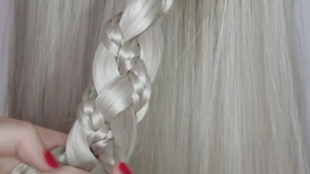 4 Strand Braid with Micro Braids