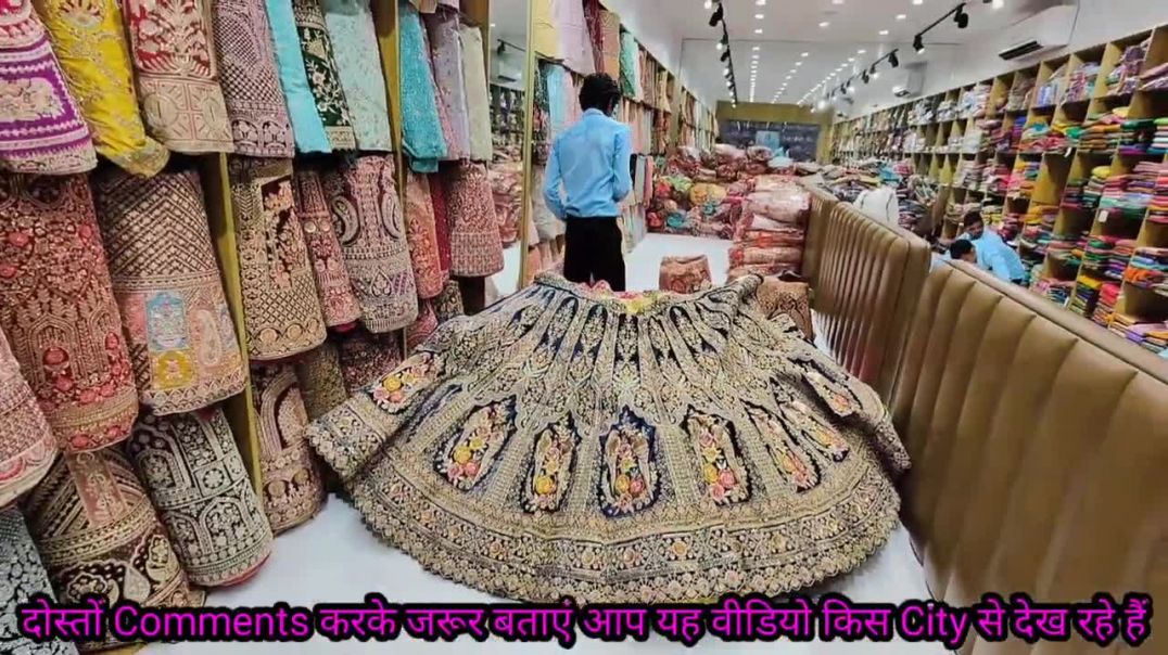 Cheapest Bridal Designer Lehenga Choli With Price,Dulhan Lehnga collection _ Surat